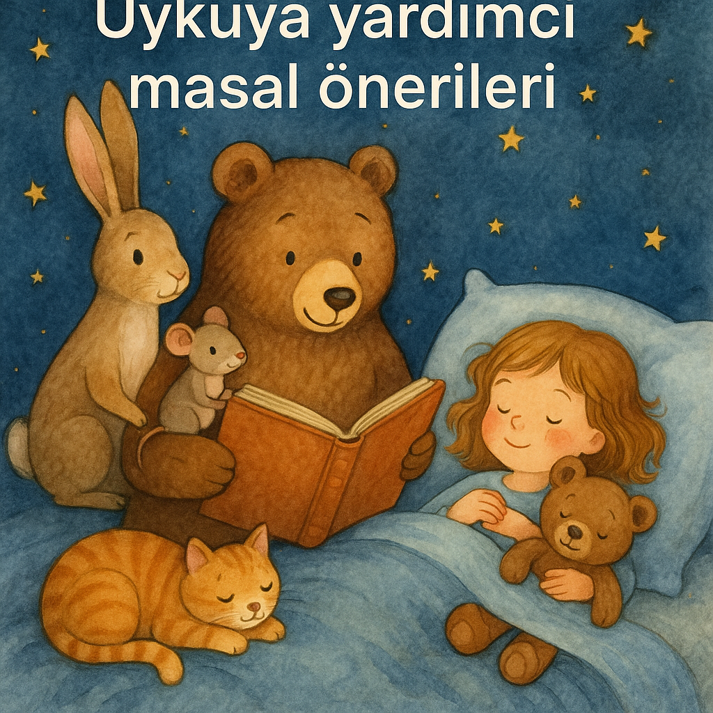 5 uykuya yardimci masal onerileri Uykuya Dalmayı Kolaylaştıran Eğitici Çocuk Masalları