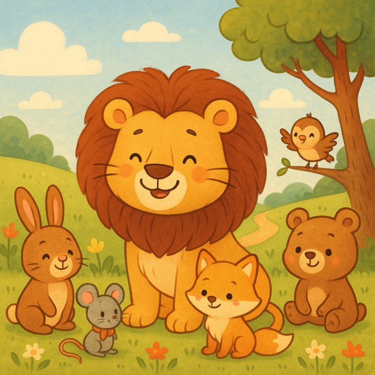 Aslan Masalı | Çocuklar İçin Eğitici Masal