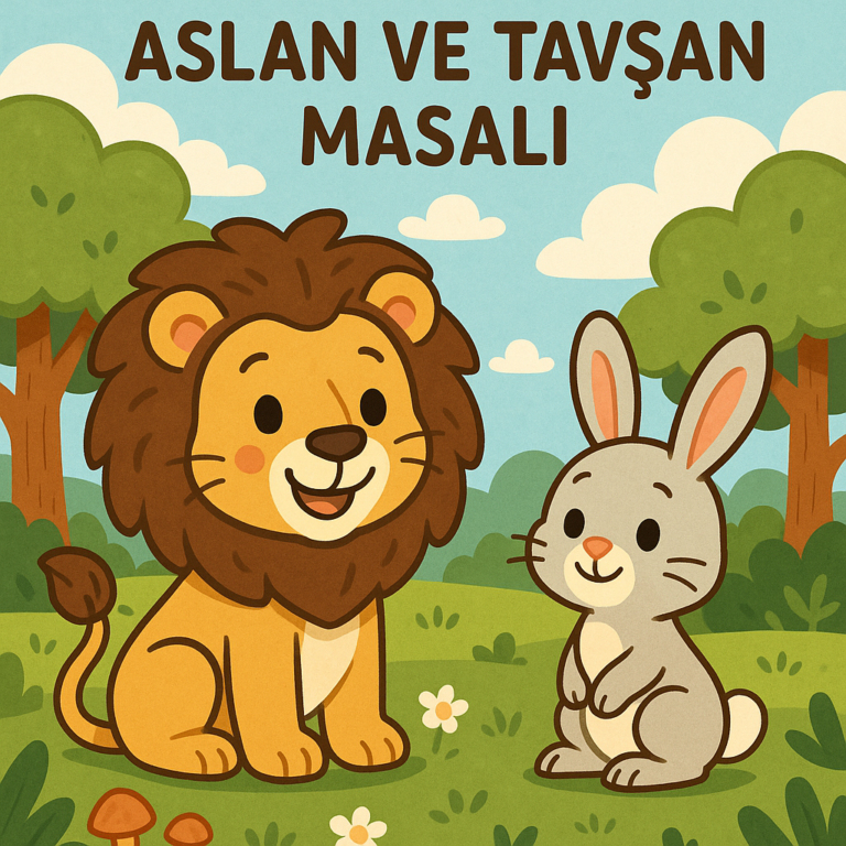 Aslan Ve Tavşan Masalı | Çocuklar İçin Eğitici Masal