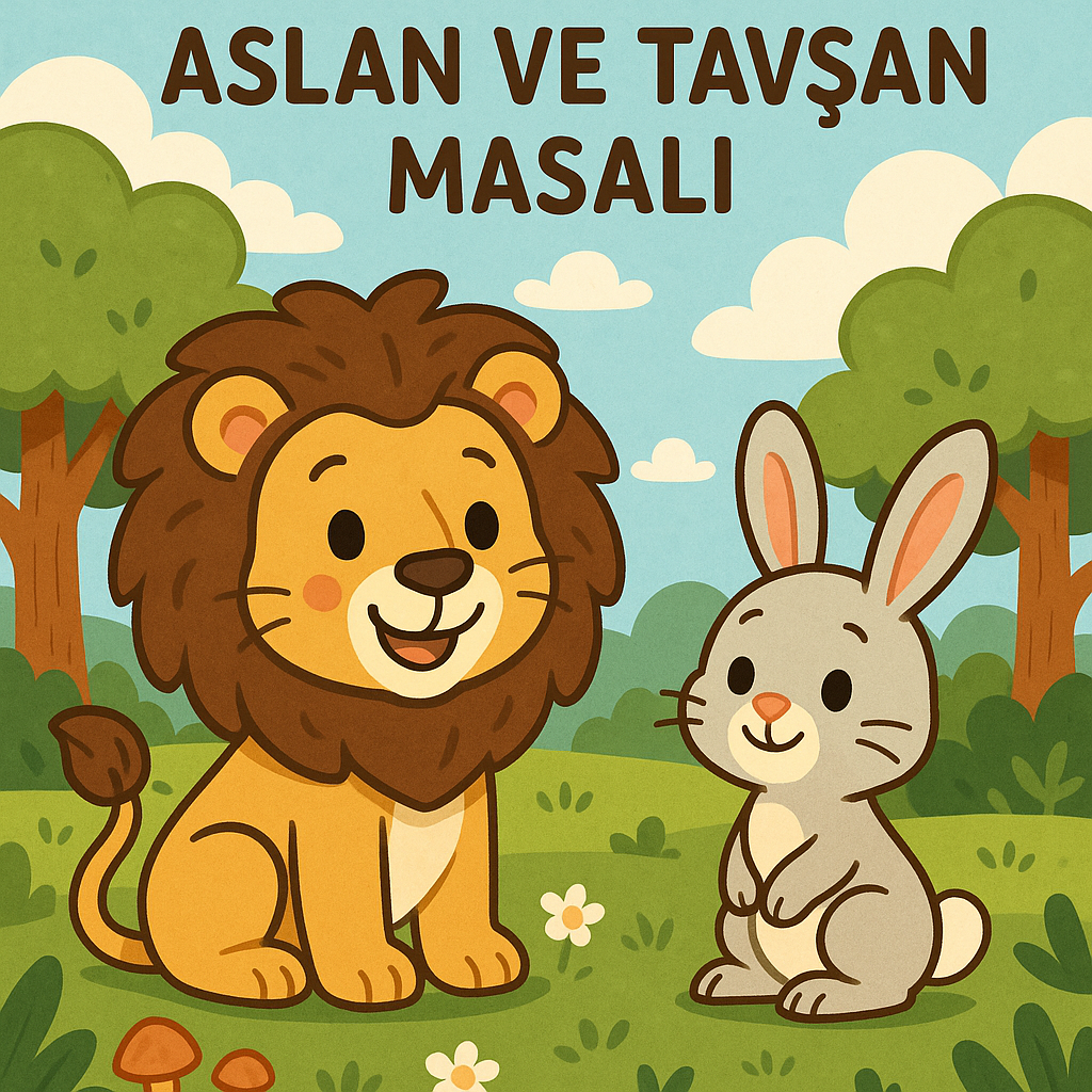 aslan ve tavsan masali Aslan Ve Tavşan Masalı | Çocuklar İçin Eğitici Masal
