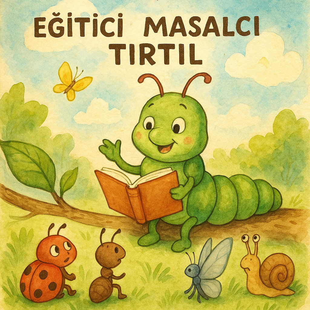 egitici masalci tirtil Eğitici Masalcı Tırtıl | Çocuklar İçin Eğitici Masal