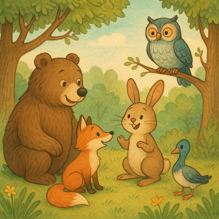 Hayvan Masalı | Çocuklar İçin Eğitici Masal