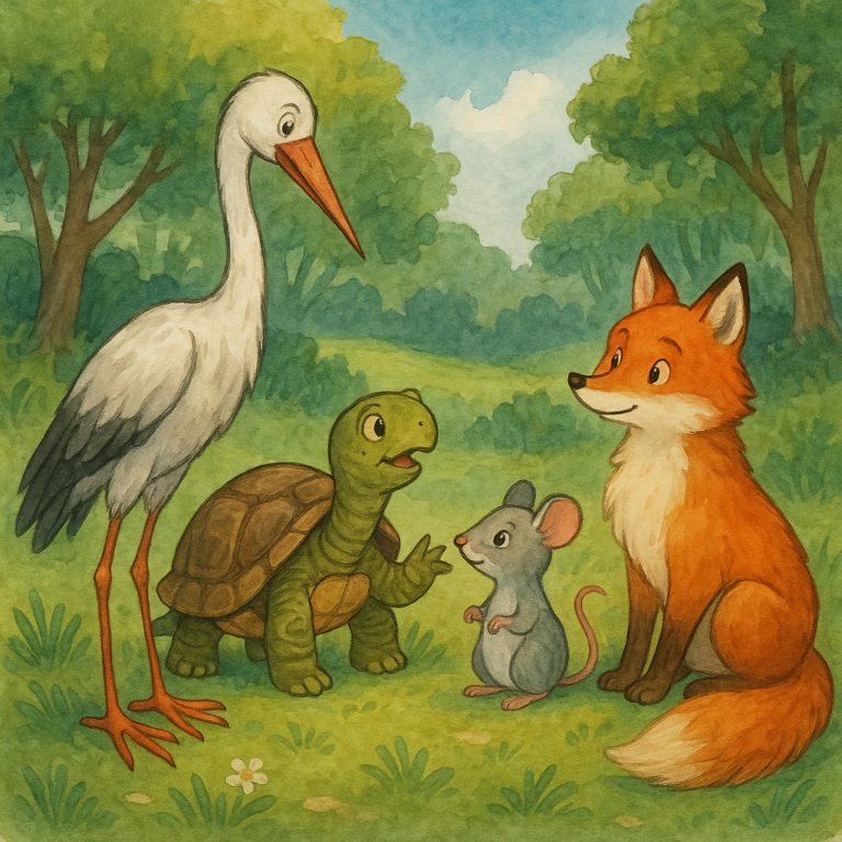 Hayvan Masalı Kısa | Çocuklar İçin Eğitici Masal