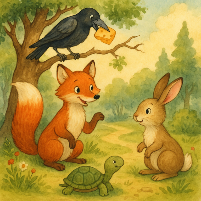 Hayvan Masalına Örnek | Çocuklar İçin Eğitici Masal