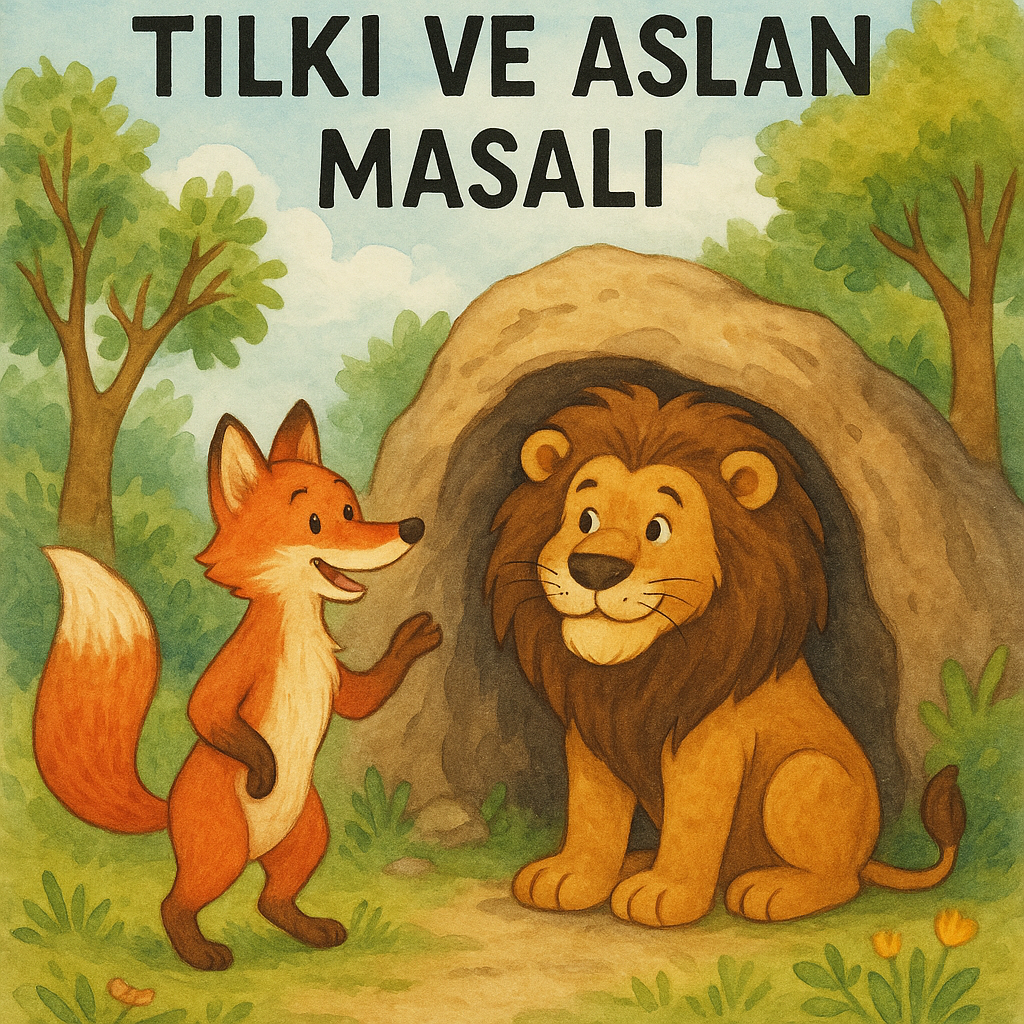 tilki ve aslan masali Tilki Ve Aslan Masalı | Çocuklar İçin Eğitici Masal