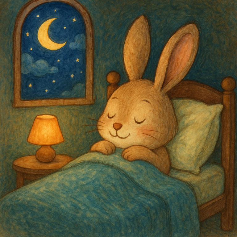 Uyku Masalı Tavşan | Çocuklar İçin Eğitici Masal